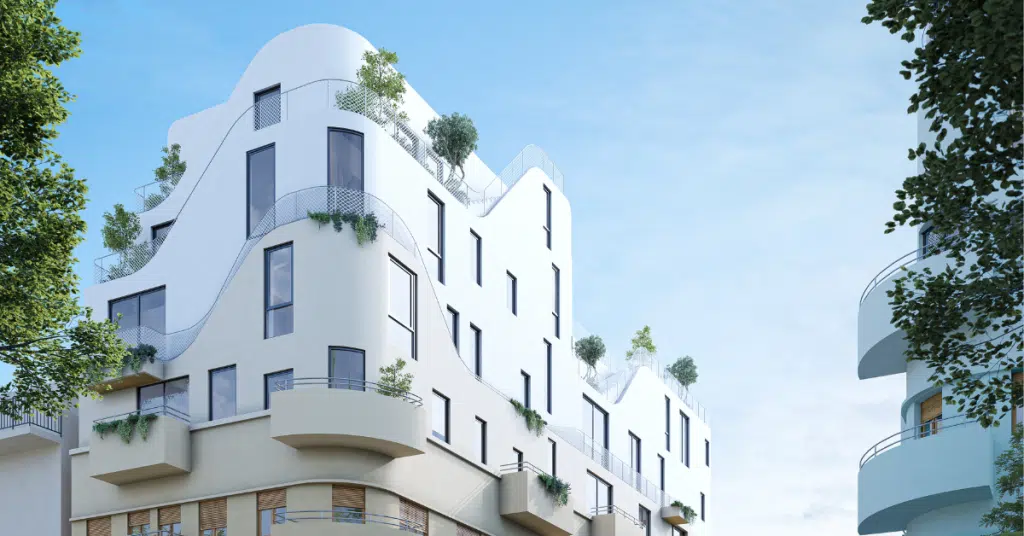 תמונת חוץ מבנה של בית מטלון ת״א